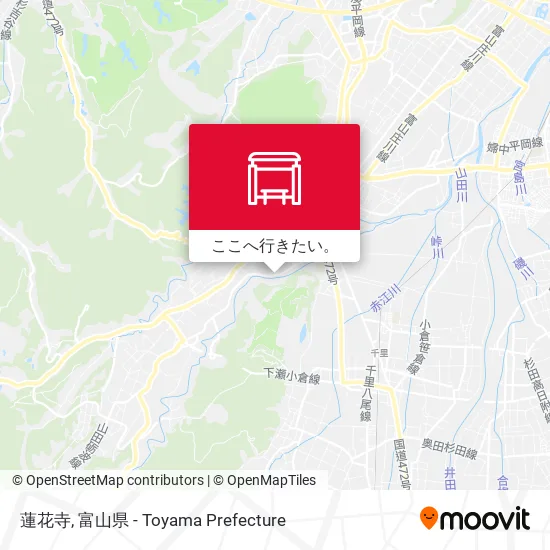 蓮花寺地図