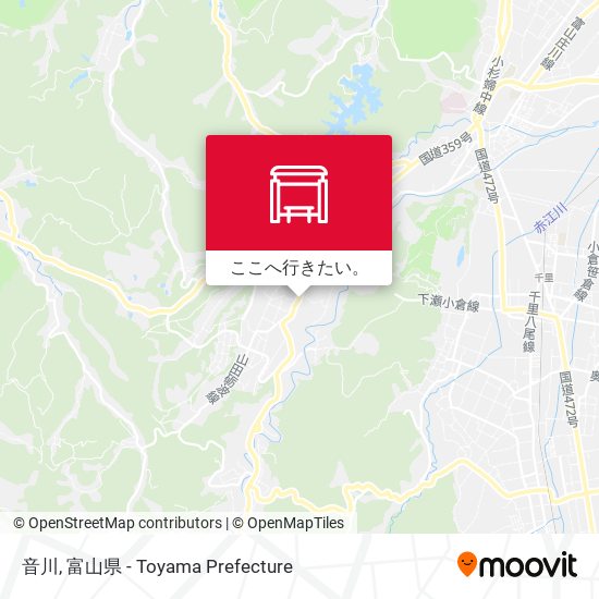 音川地図