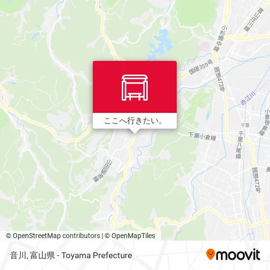 音川地図