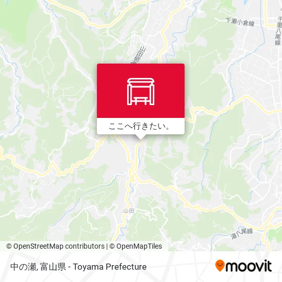中の瀬地図