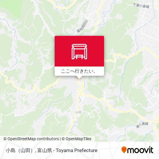 小島（山田）地図