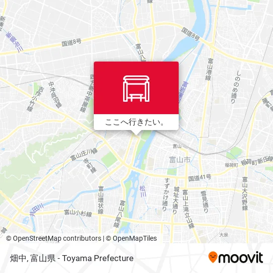 畑中地図