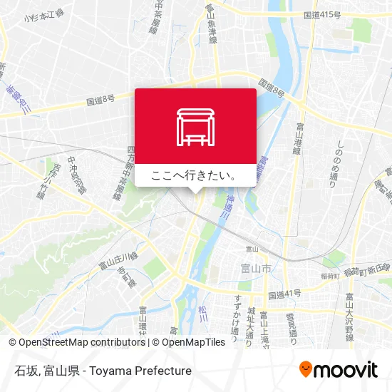 石坂地図