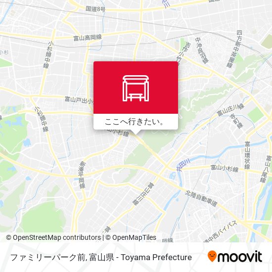ファミリーパーク前地図