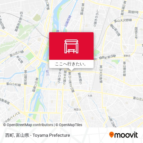 西町地図