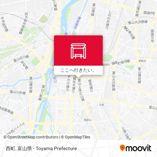 西町地図