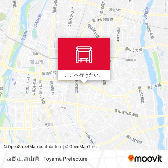 西長江地図
