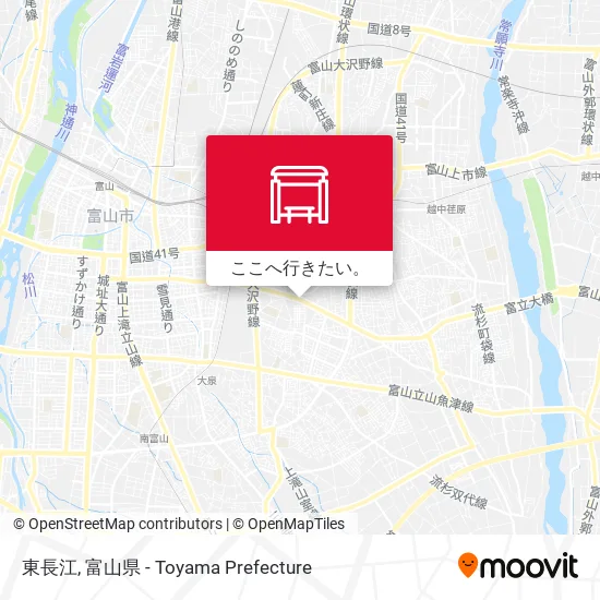 東長江地図
