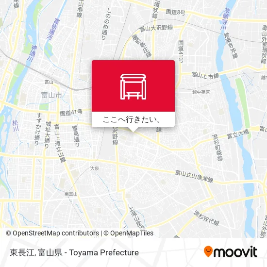 東長江地図