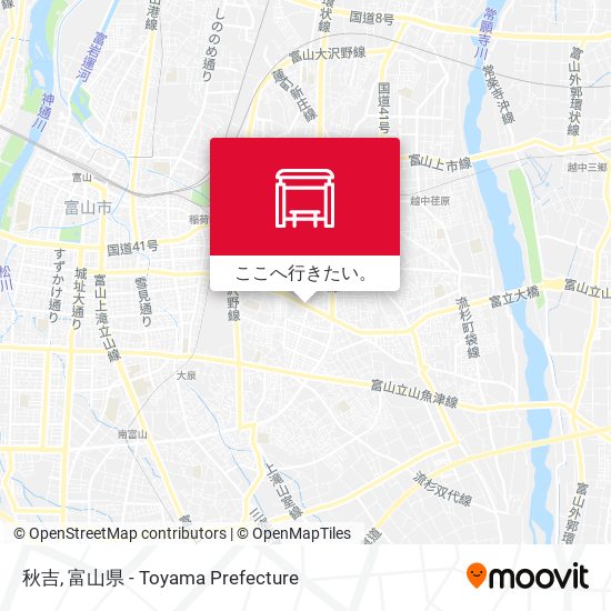 秋吉地図