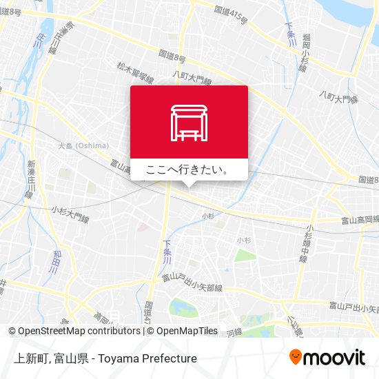 上新町地図