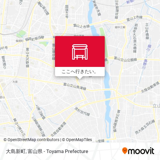 大島新町地図