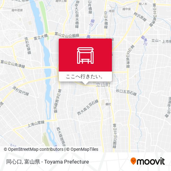 同心口地図