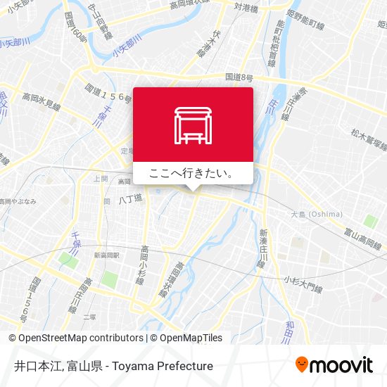 井口本江地図