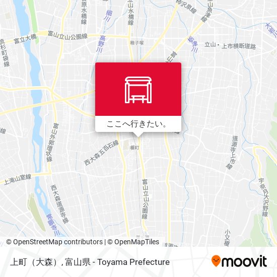 上町（大森）地図