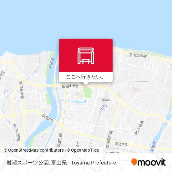 岩瀬スポーツ公園地図