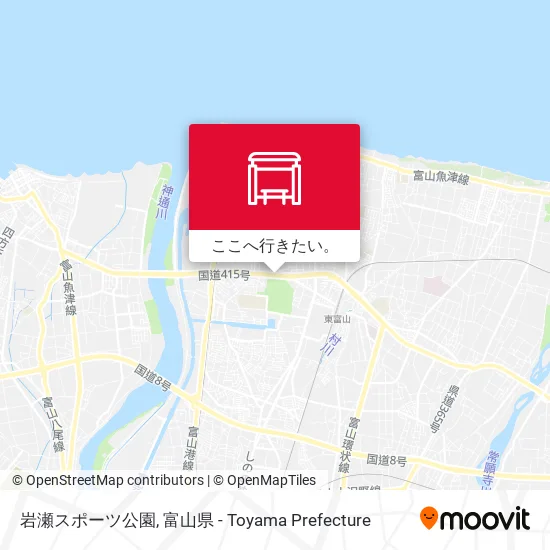 岩瀬スポーツ公園地図