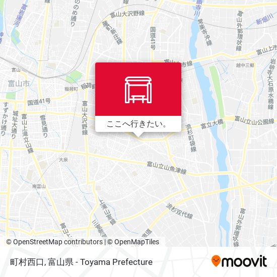 町村西口地図