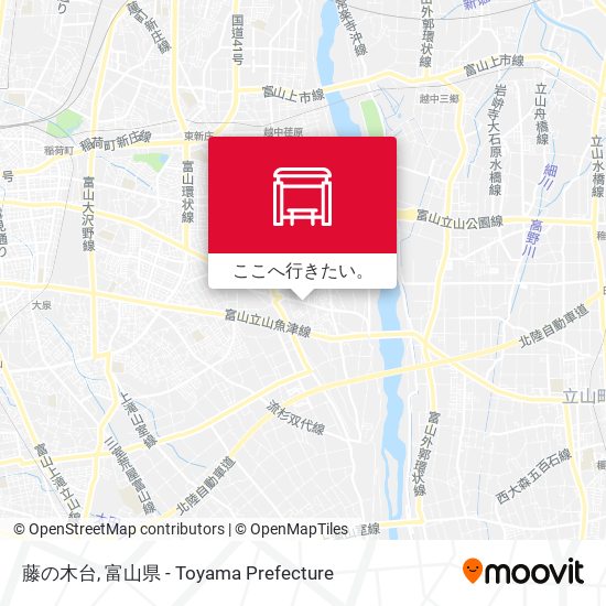 藤の木台地図