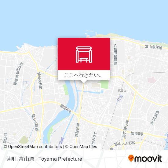 蓮町地図