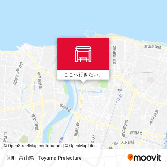蓮町地図
