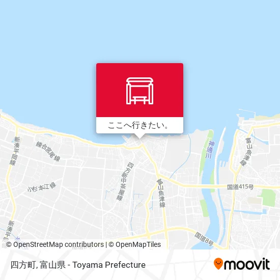 四方町地図