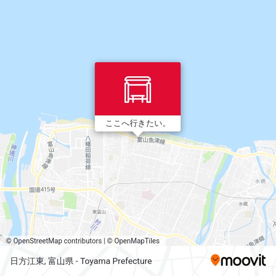 日方江東地図