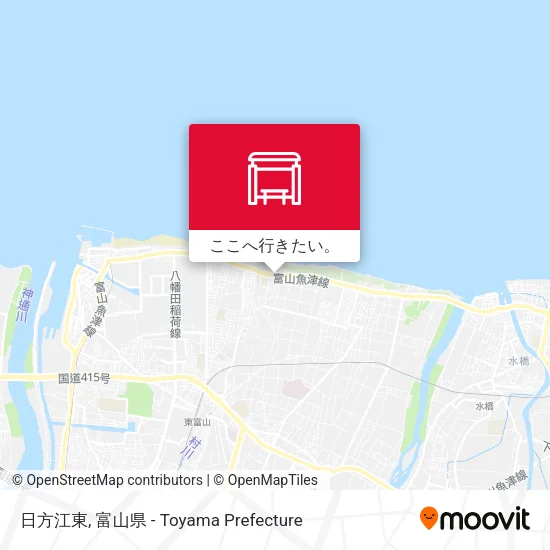 日方江東地図