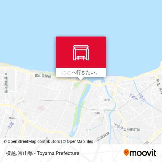 横越地図