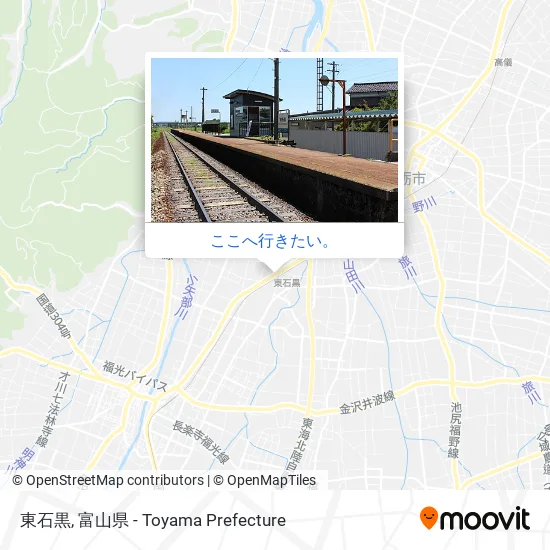東石黒地図