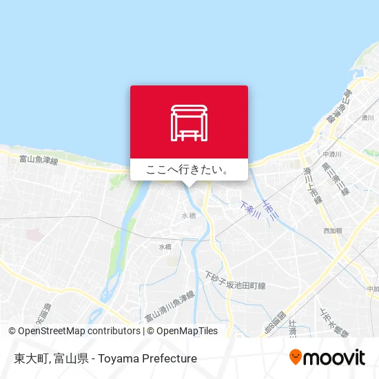 東大町地図