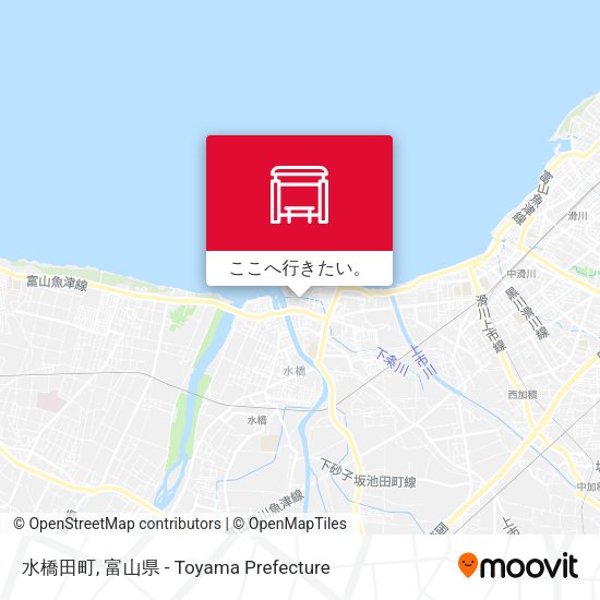 水橋田町地図