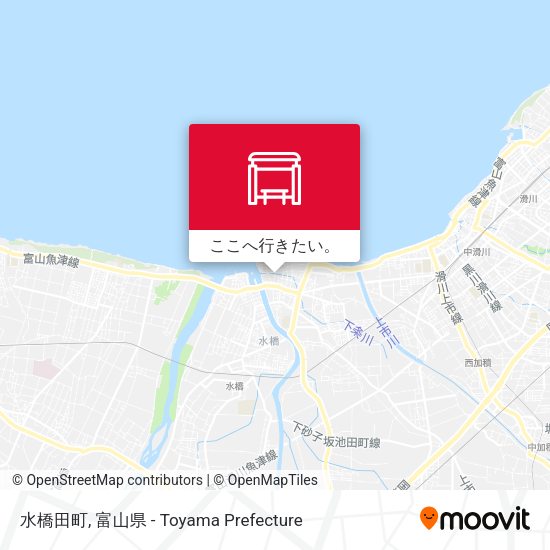 水橋田町地図