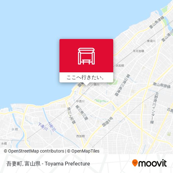 吾妻町地図