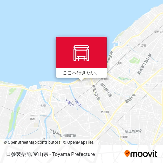 日参製薬前地図