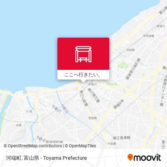 河端町地図