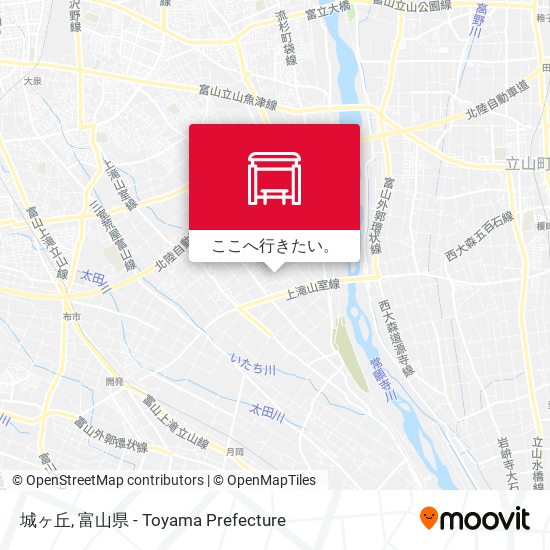 城ヶ丘地図