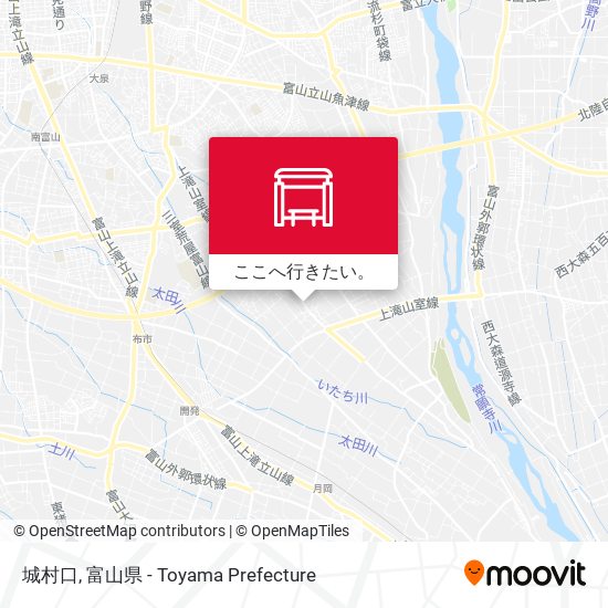 城村口地図