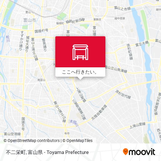 不二栄町地図