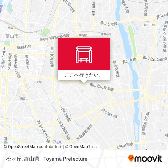 松ヶ丘地図