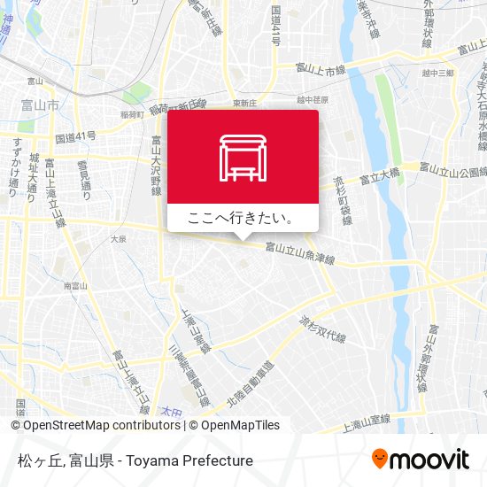 松ヶ丘地図