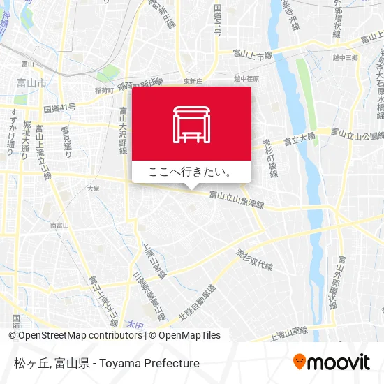 松ヶ丘地図