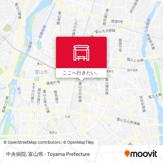 中央病院地図