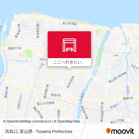 高島口地図