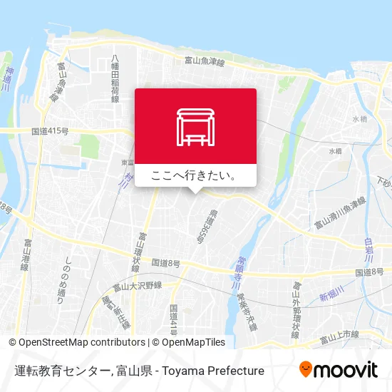 運転教育センター地図