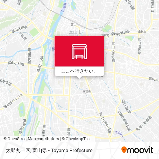 太郎丸一区地図