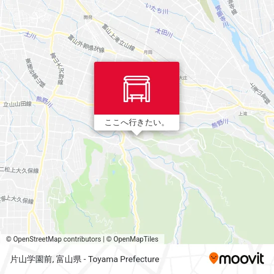 片山学園前地図