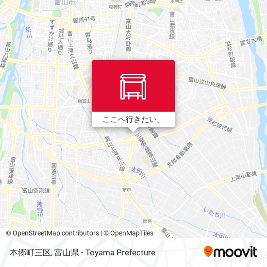 本郷町三区地図