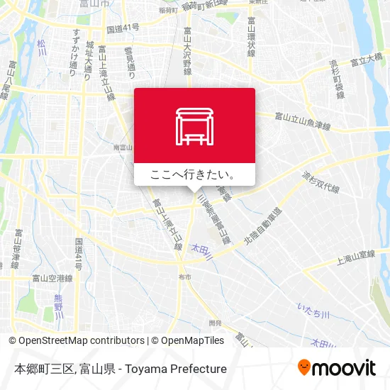 本郷町三区地図