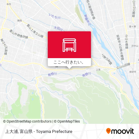 上大浦地図